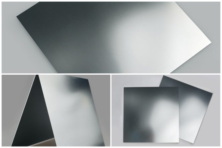 brushed aluminum sheet metal