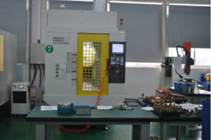 the machining
